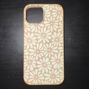 Floral Tan Phone Case